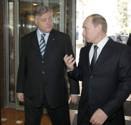 «В.В. Путин предложил В.И. Якунину продлить реформу РЖД»